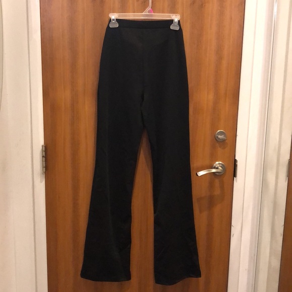 Shein Black Flared Dress Pants - Picture 2 of 2